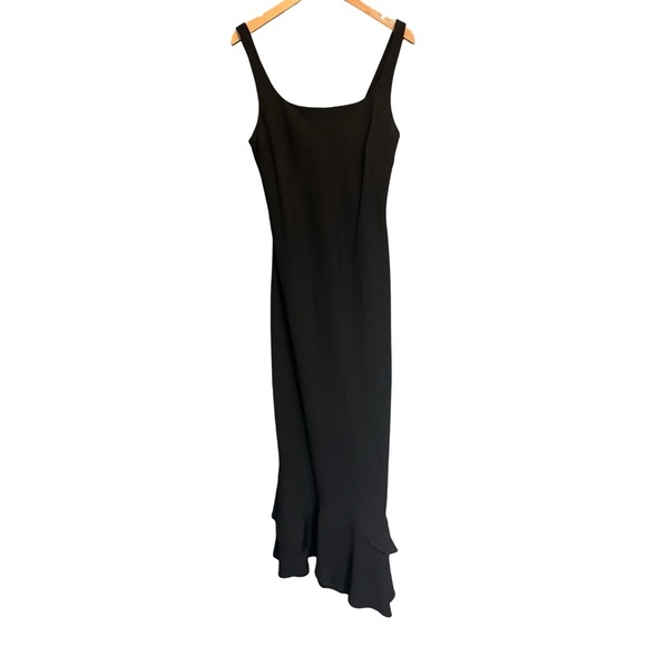 Y2K Zara Basics Asymmetrical Midi Dress - Picture 2 of 4